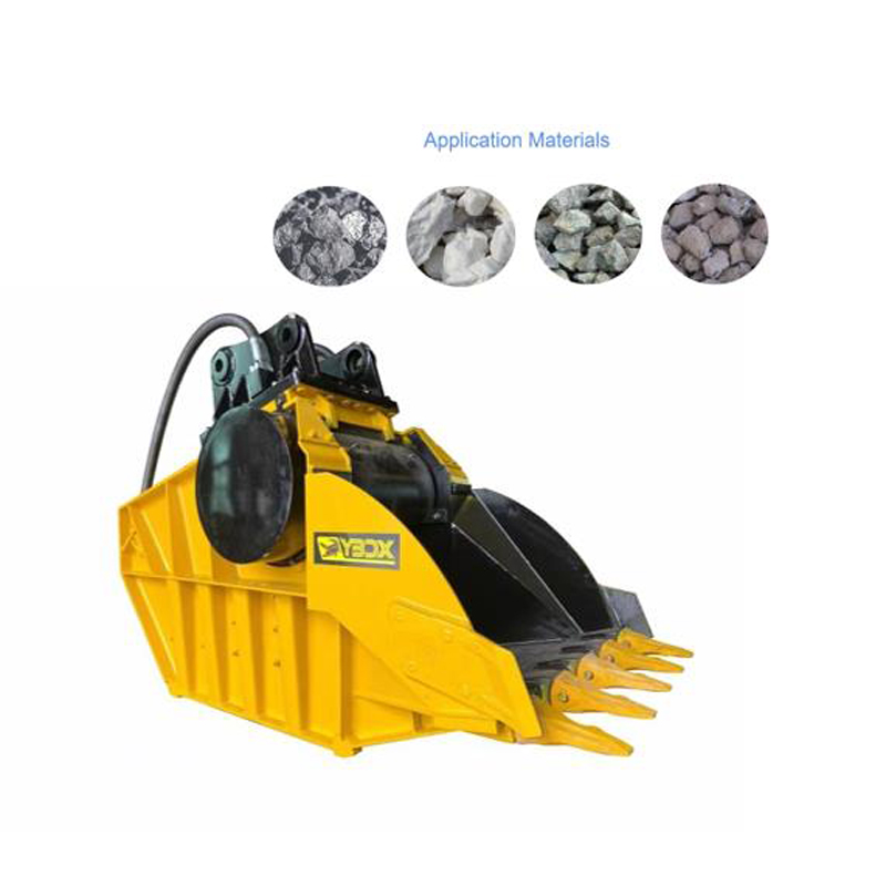 Crusher Bucket Application Materials