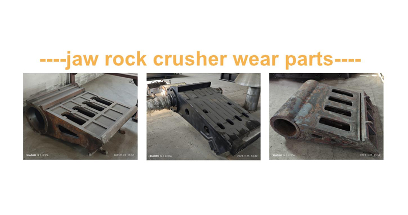 jaw rock crusher wear parts