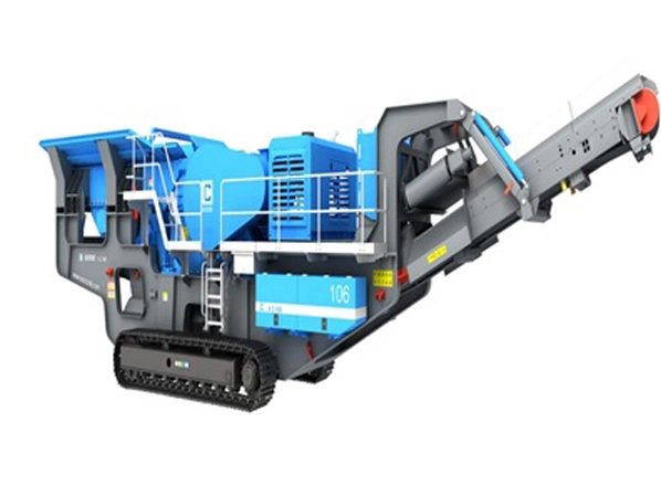 track mounted jaw crusher