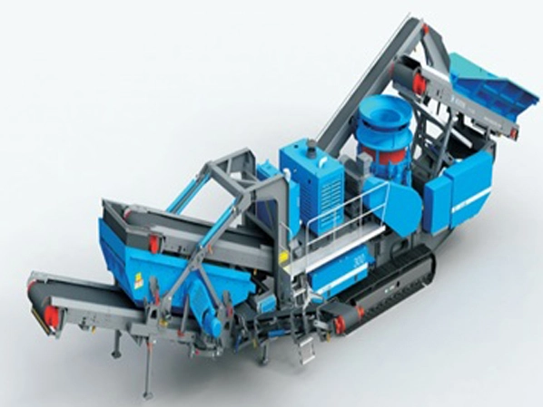 mobile concrete crusher