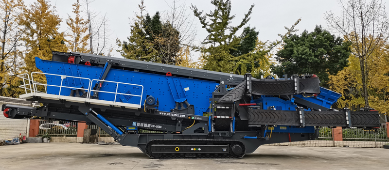 Advantages Of XC-2068 Crawler Mobile Screening Station