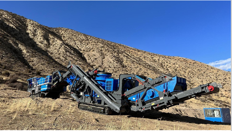 Application Of XC-300 Crawler Cone Mobile Crushing Station