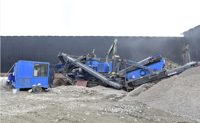 Application Of XC-400 Crawler Cone Mobile Crushing Station