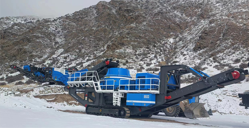 Features Of XC-8500 Crawler Vertical Shaft Impact Mobile Crushing Station