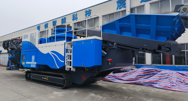 Features Of XC-MH300 Crawler Cone Mobile Crushing Station