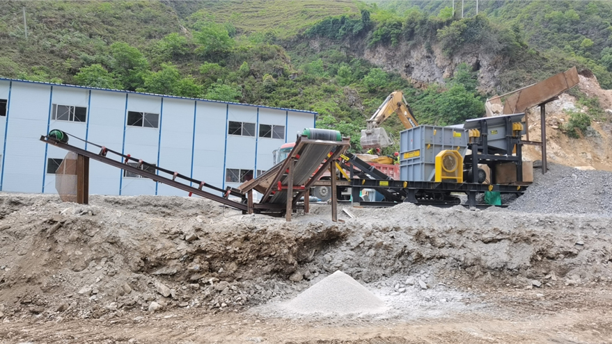 Delivery Of Small Mobile Crushing Station